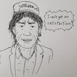 5分スケッチ「Satisfaction？」